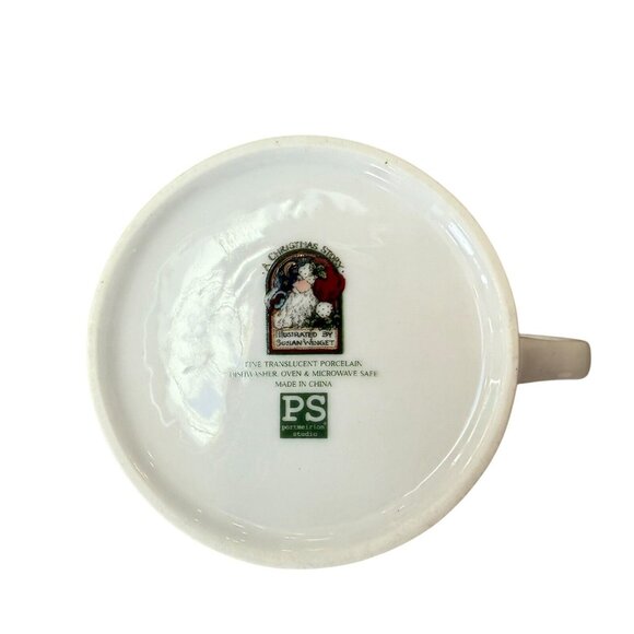 Portmeirion Studio A Christmas Story Cup & Saucer Susan Winget Set of 4 Series 1 - Picture 10 of 11
